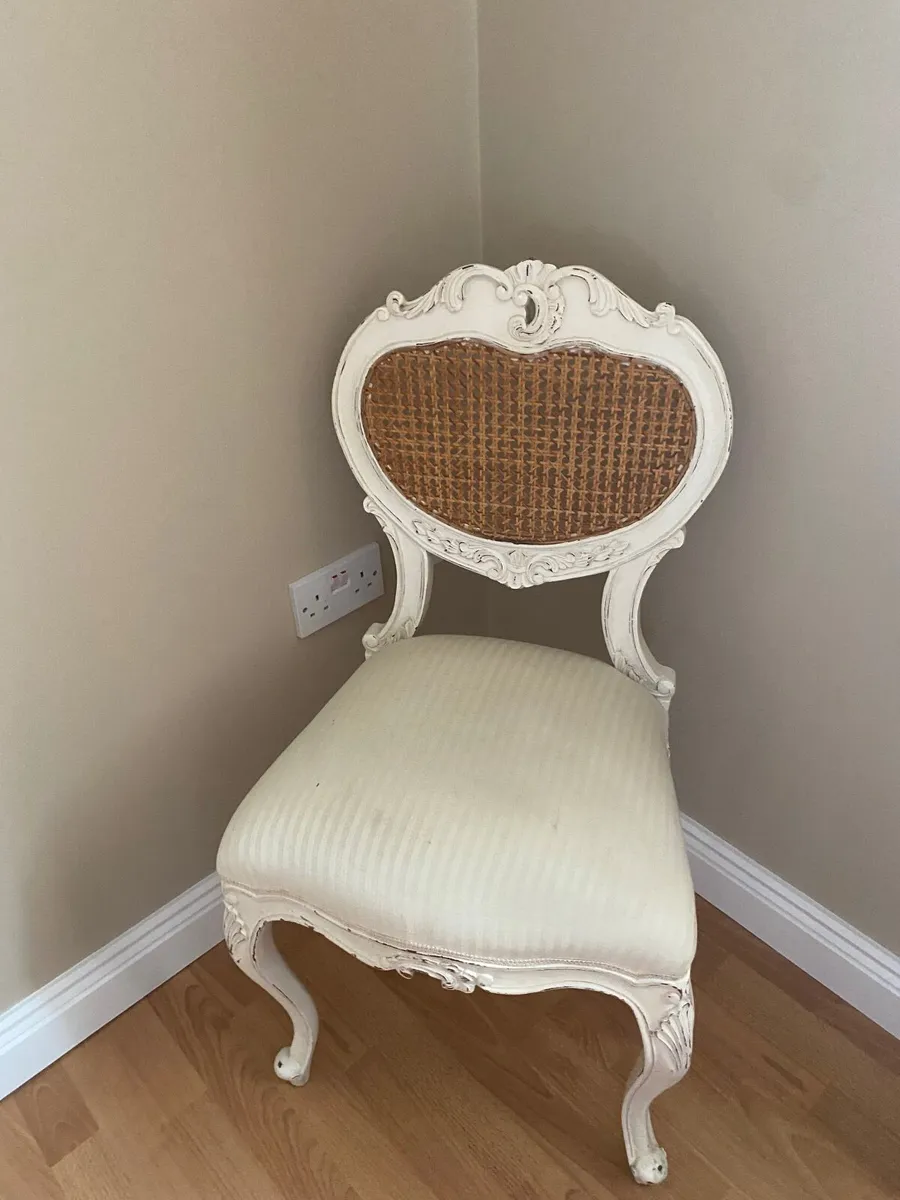 Ornate French style chair