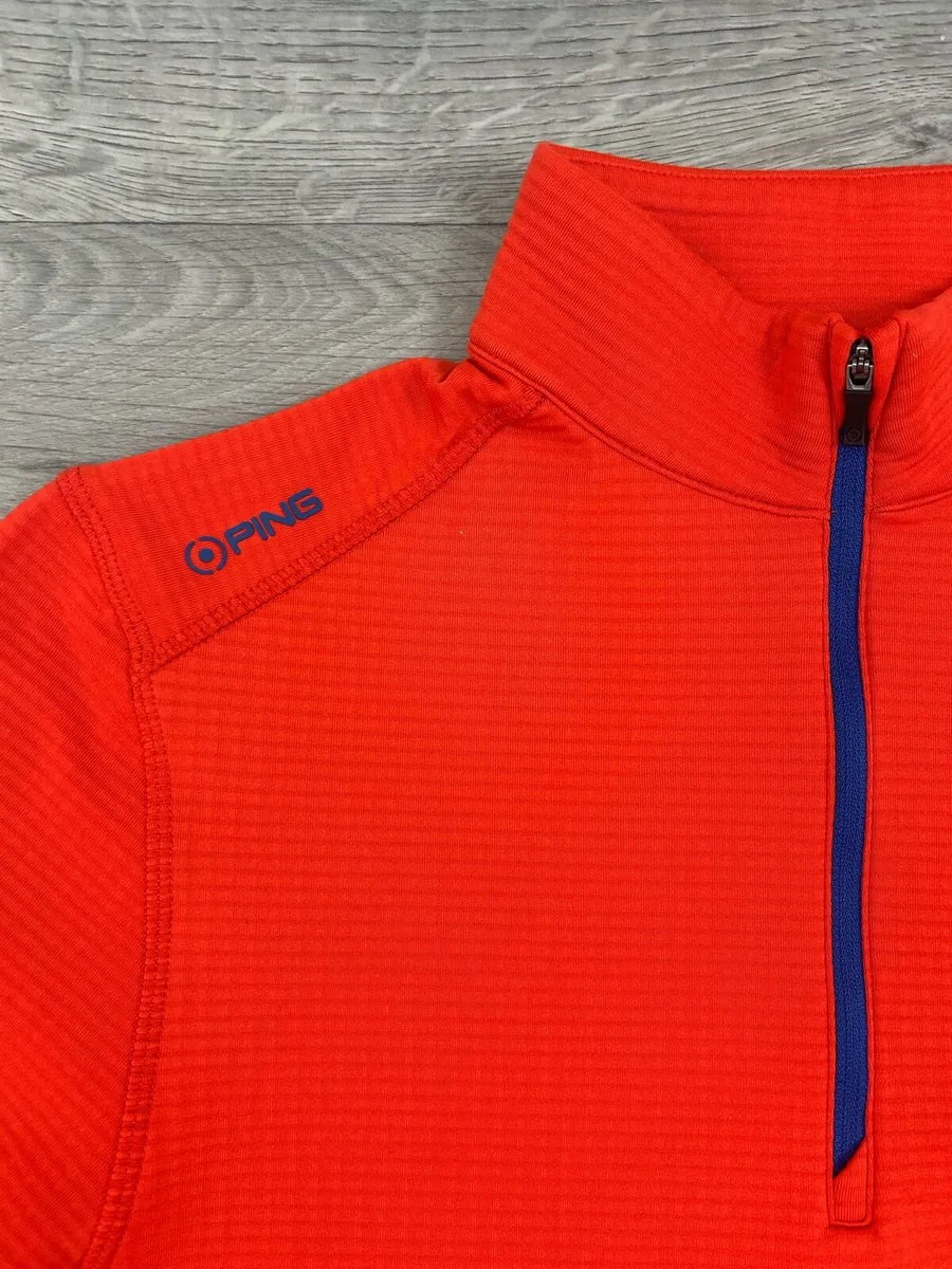 Ping Half Zip Golf Jumper Mens Medium - Image 4