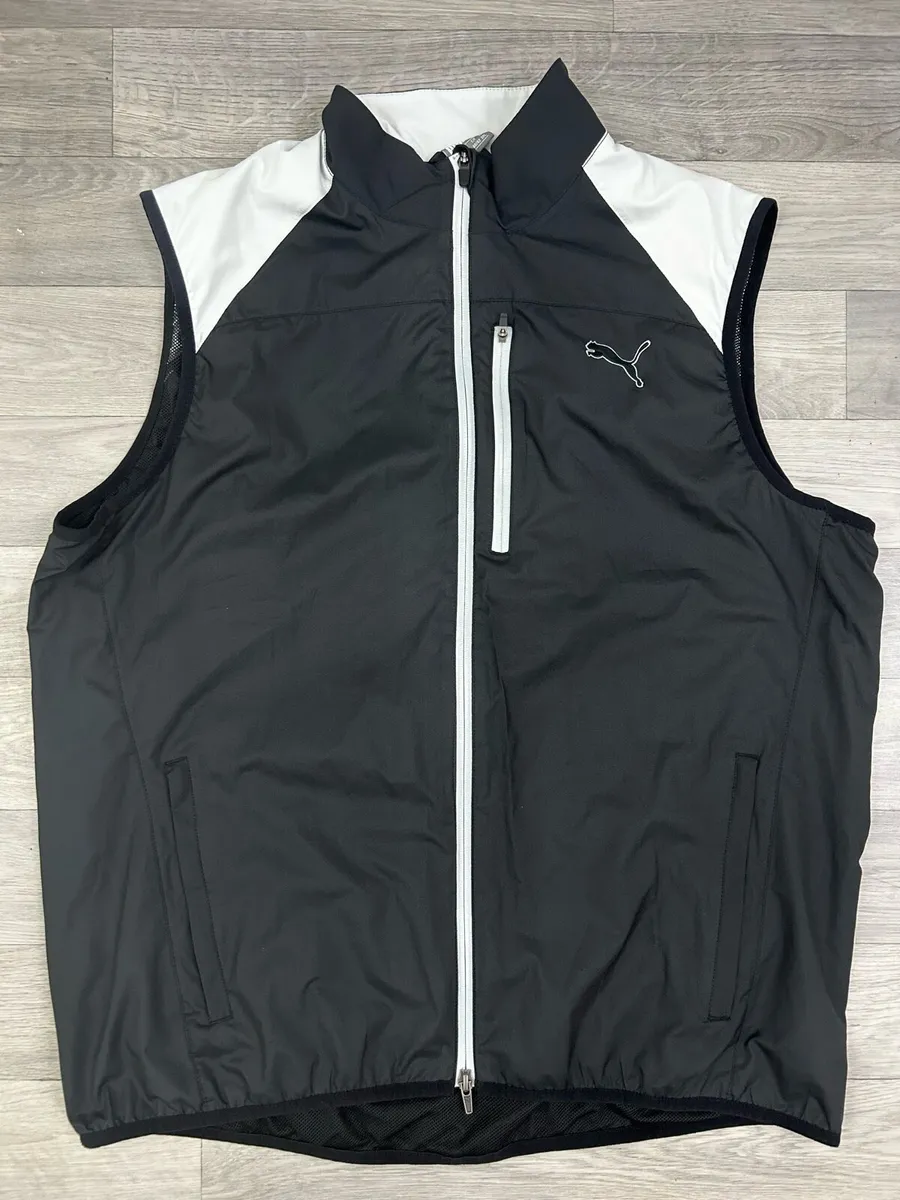 Puma Golf Full Zip Vest Gilet Mens XL - Image 2