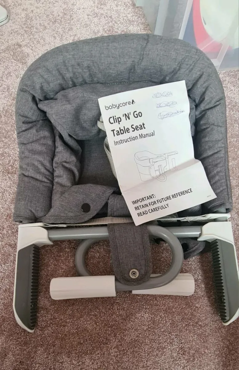 Babycore Clip ‘N’ Go Table Seat – good condition