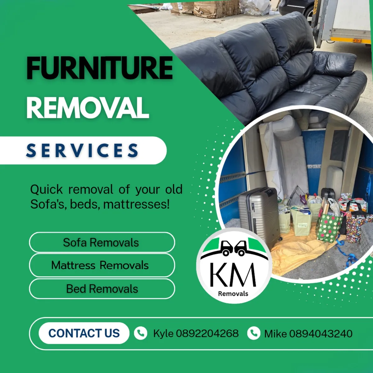Sofa removal service - Image 1