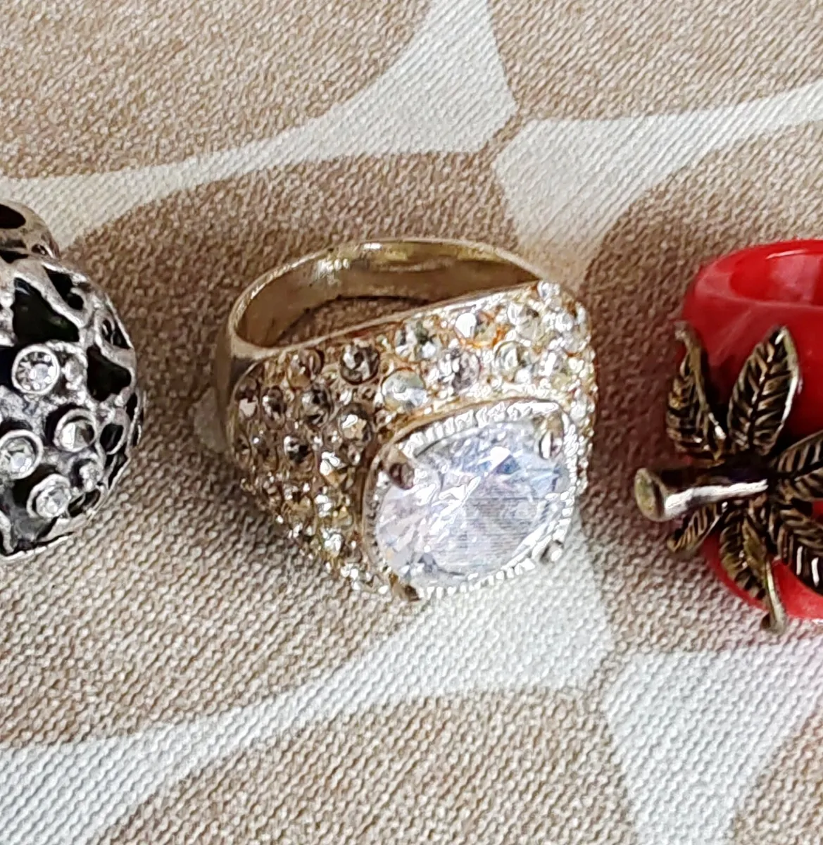 5 costume rings - Image 4