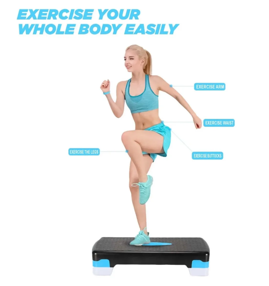 New Yoga Gym Stepper & Mat - Image 2