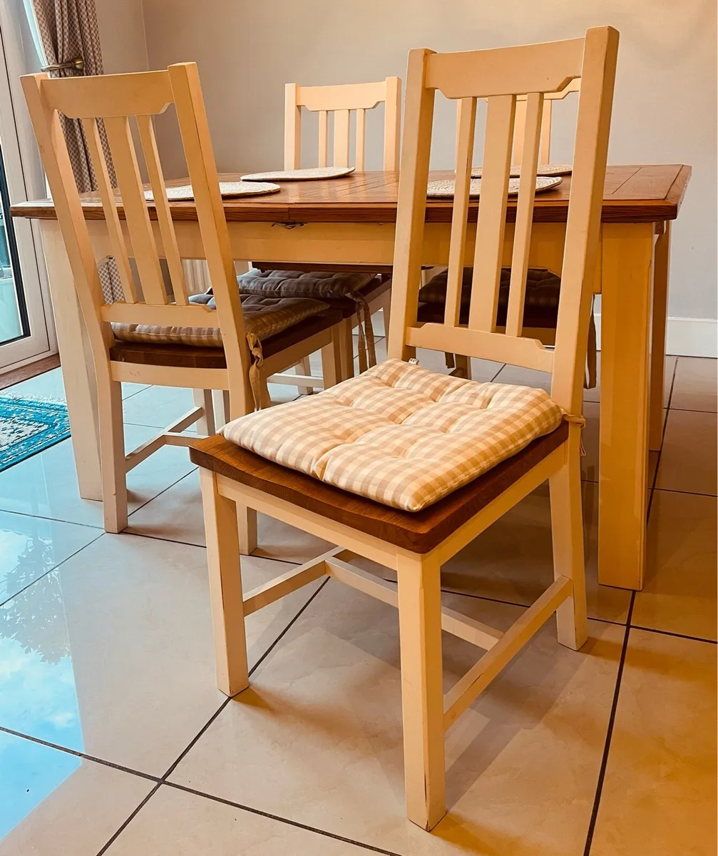 Kitchen Table, 6 chairs and dresser - Image 4