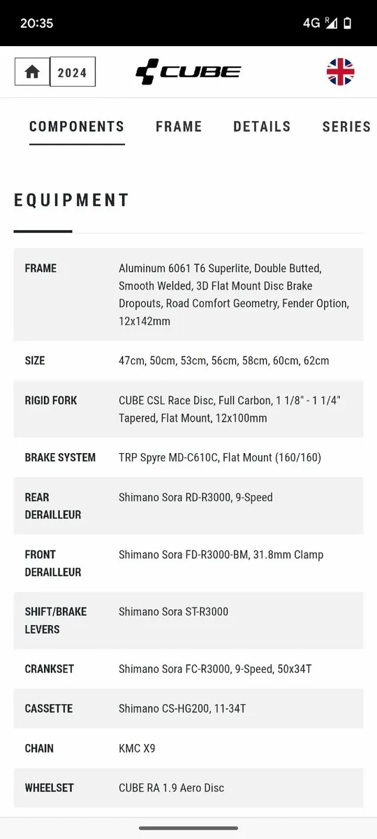 Cube Attain Pro 2024 – €700 – Like New - Image 2