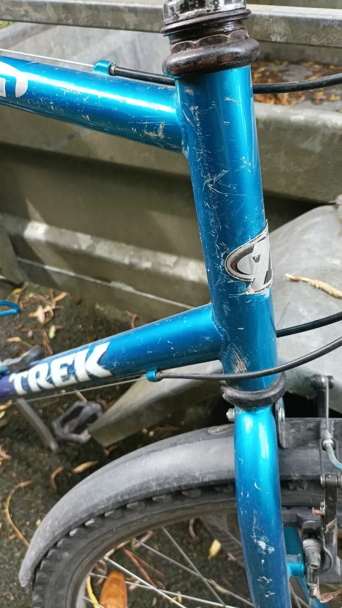 Trek vintage mountain bike steel frame - Image 3