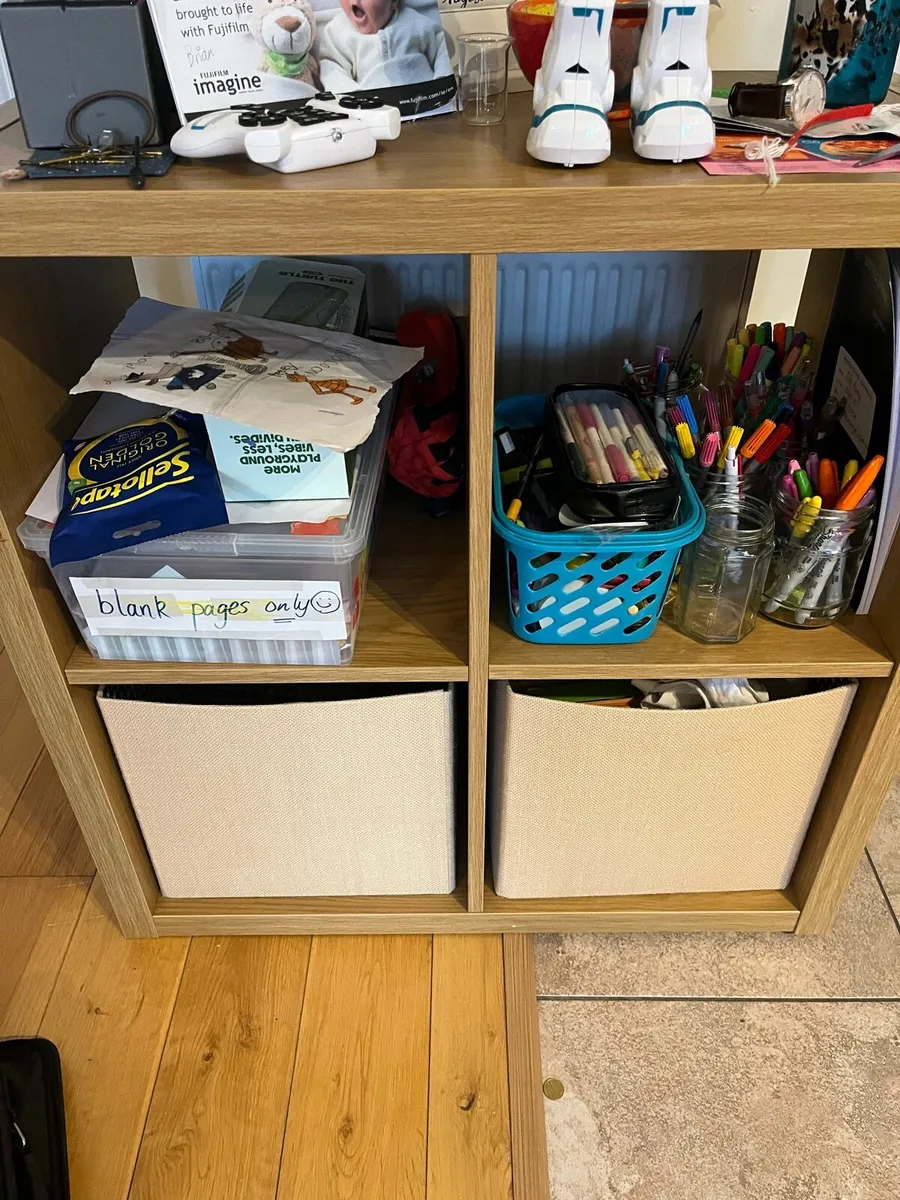 Two IKEA kallax units - Image 4