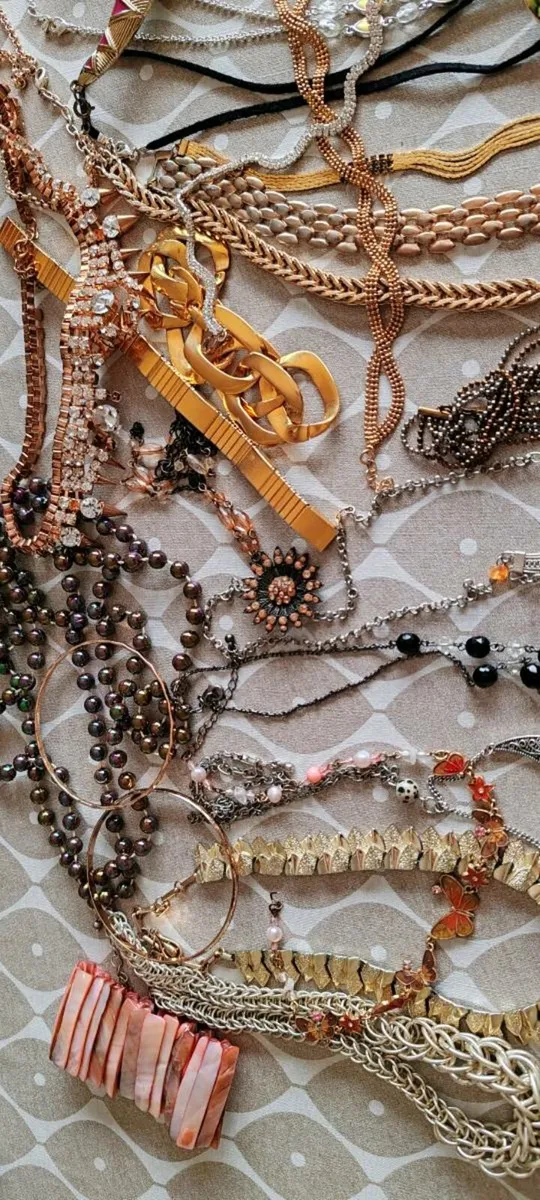 Collection of bracelets, necklaces and pendants - Image 1