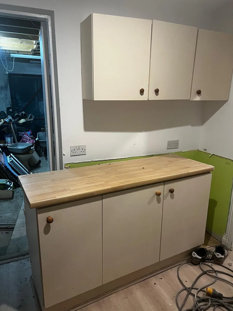 Free Kitchen/ Utility Cupboards