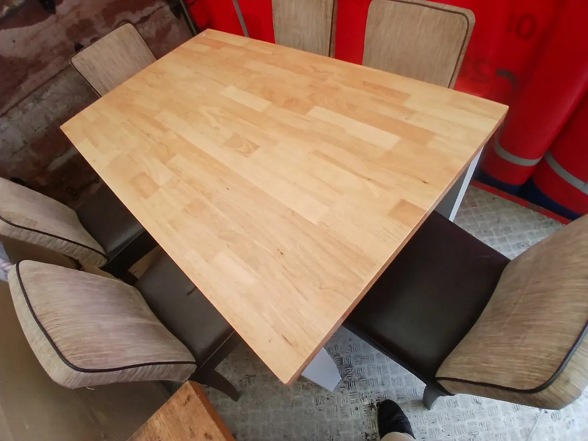Kitchen table & (4)....chairs delivered - Image 3