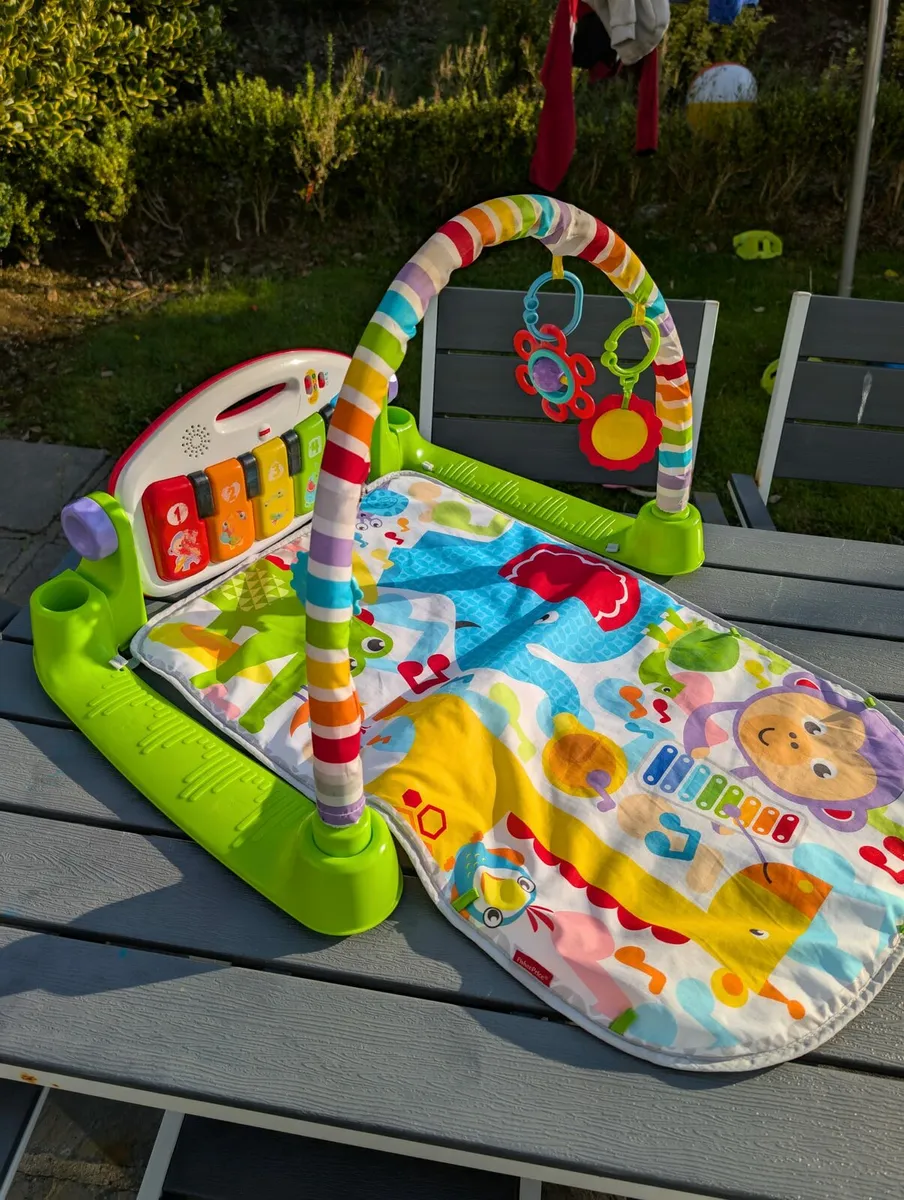 Fisher price mat and piano - Image 1