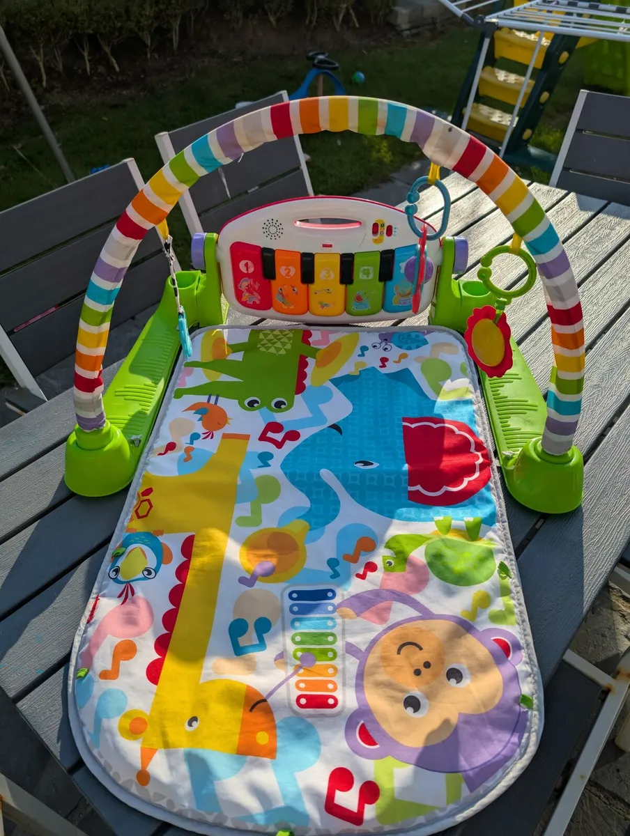 Fisher price mat and piano - Image 2