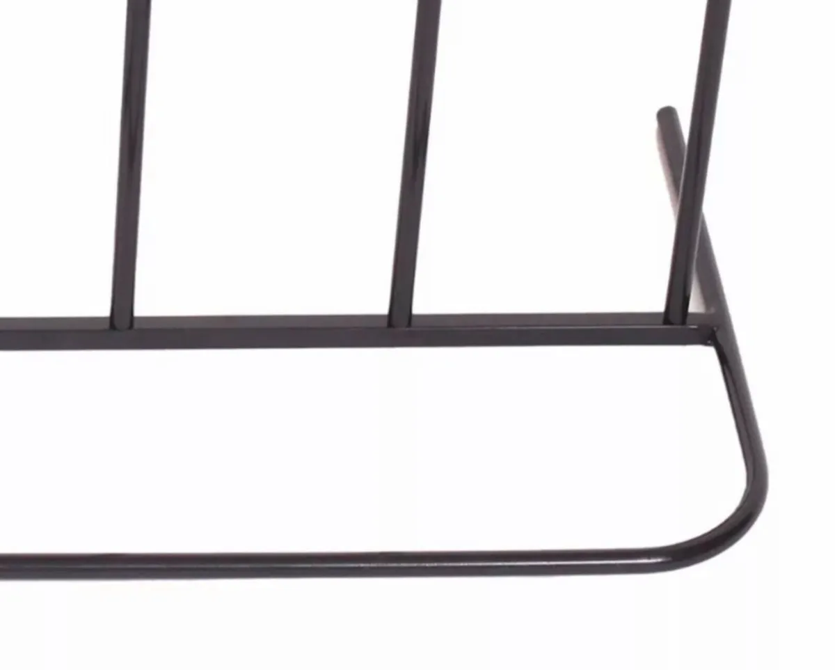 NEW Welly Boot Rack Outdoor/Indoor (4 Pairs) Steel - Image 3