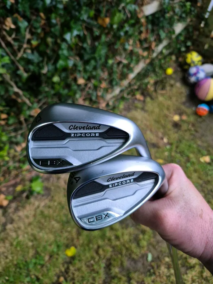 MINT CLEVELAND ZIPCORE CBX WEDGES 54 & 60 - Image 1