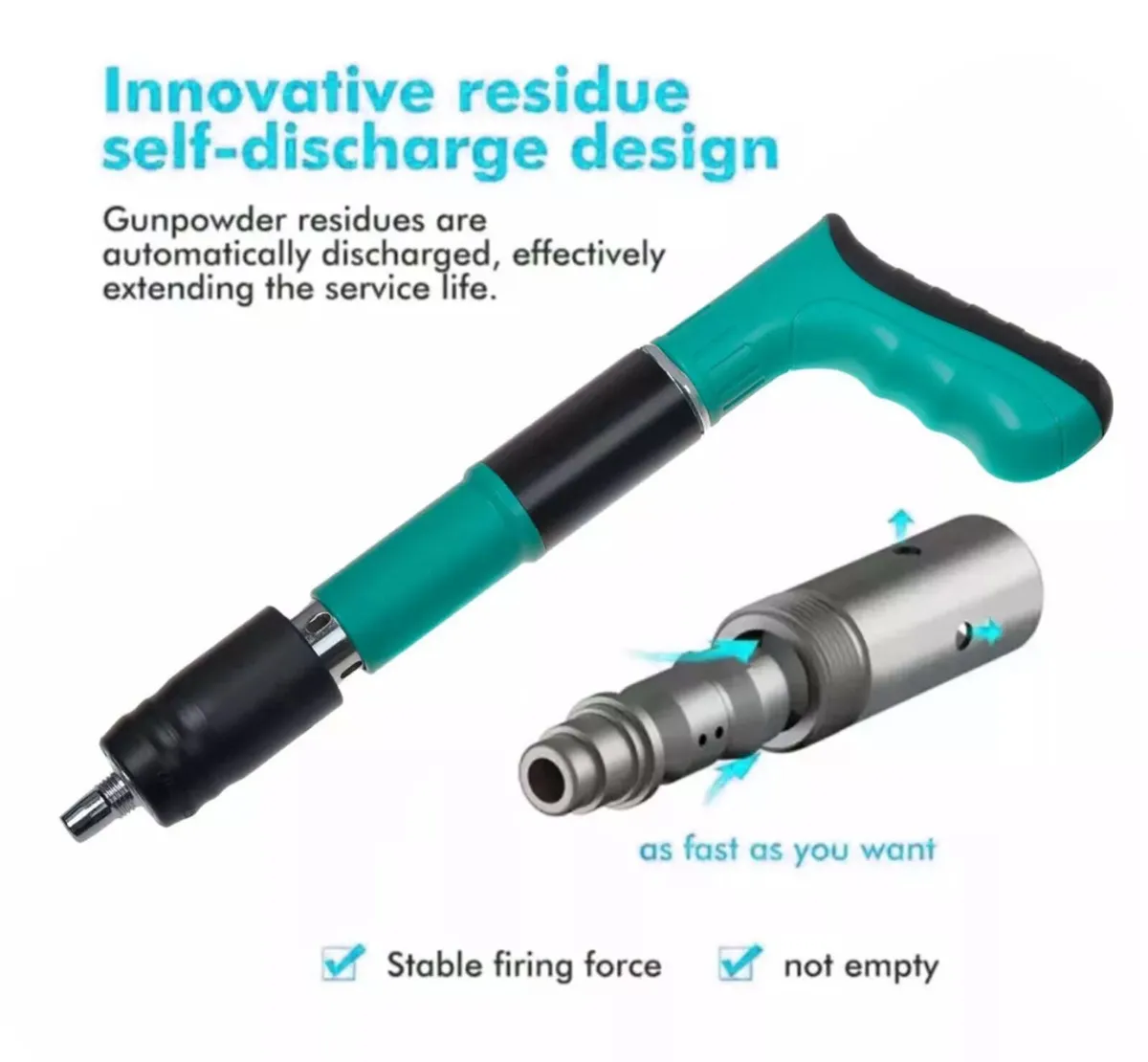 NEW Mini Nail Gun Manual Air Nailer - Image 4