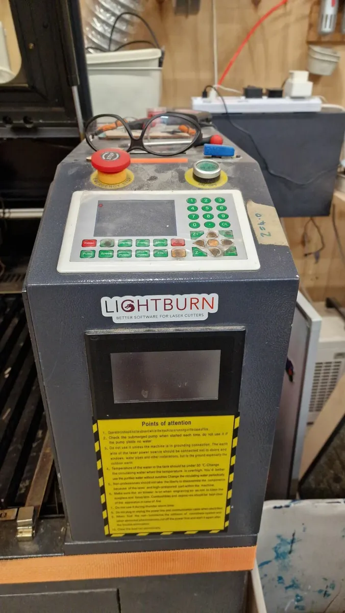 CO2 laser cutter 130w, wood and metal cutting - Image 3
