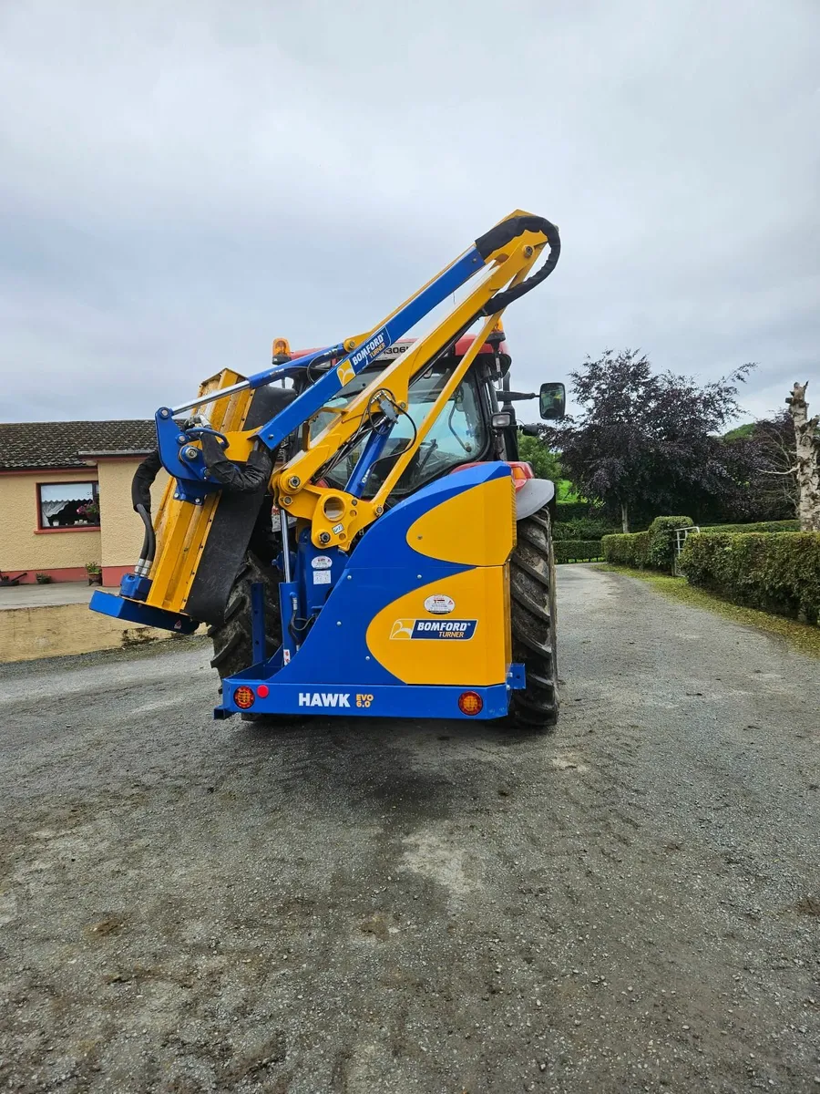 Bomford  hawk  6.0  evo  Hedgecutter no vat - Image 1