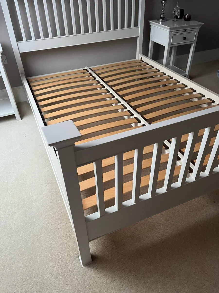 Solid Wood Double Bed - Image 2
