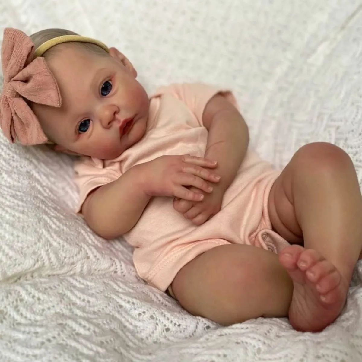 18-Inch Reborn Realistic Baby Doll Poseable with A - Image 1
