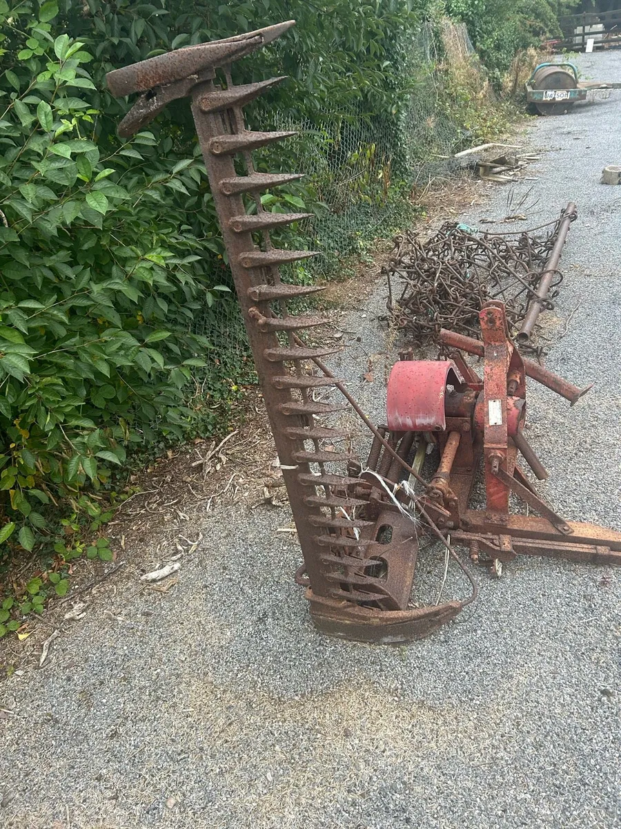 Finger bar mower and chain harrow - Image 2