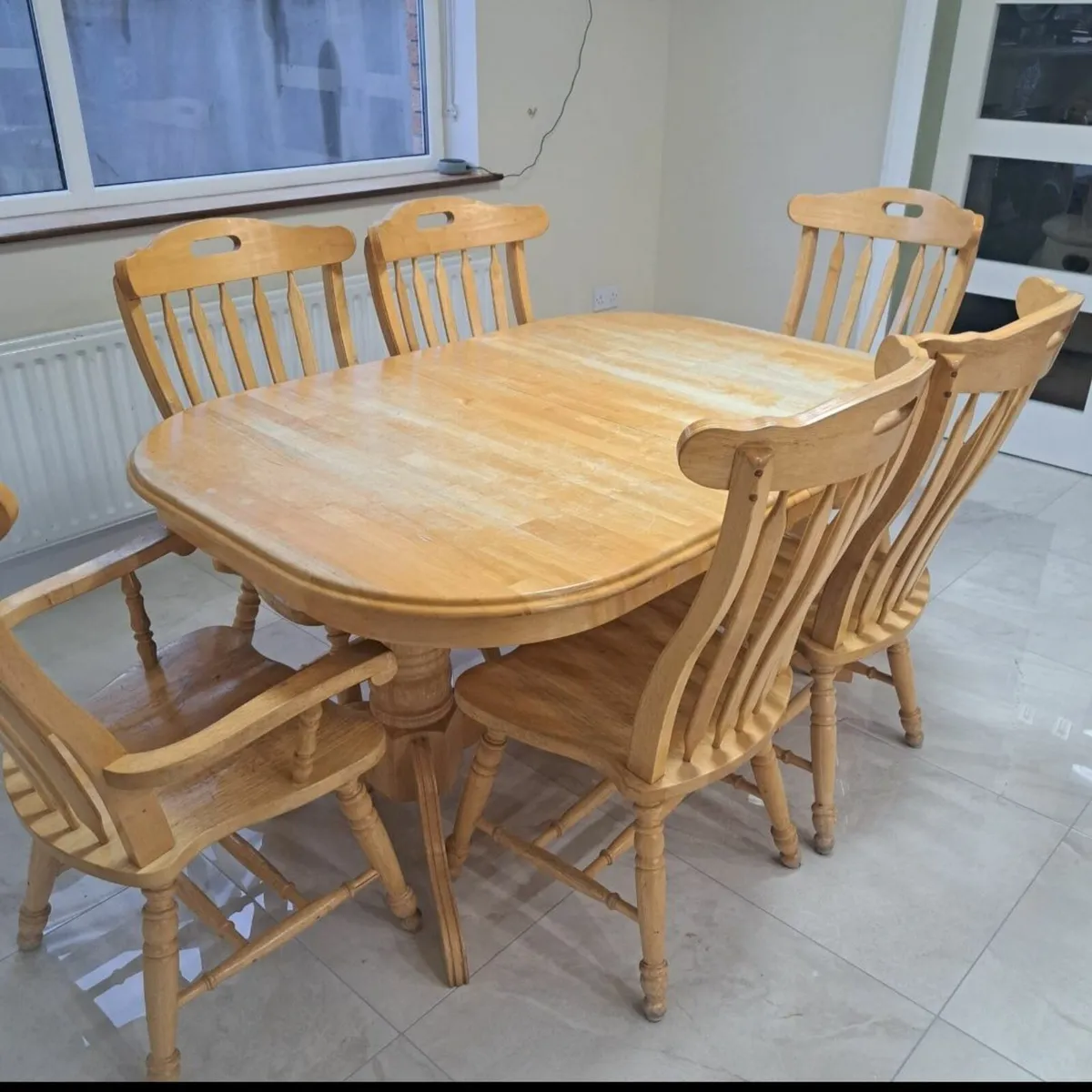 Table and chairs