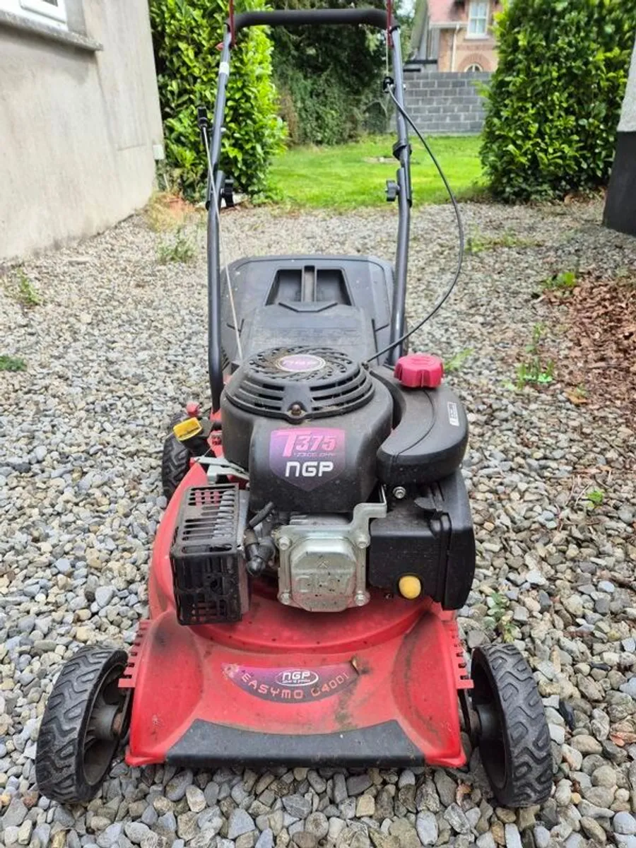 Ride on Mower (Needs work) and Push Mower (Running grand). - Image 2