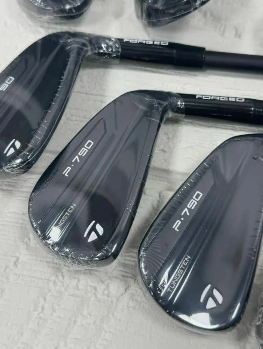 2024 Taylormade P790 4-PW Black RH Irons (NEW) - Image 3