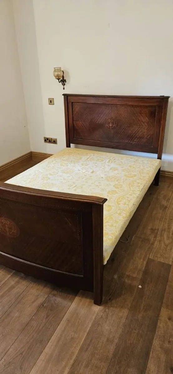 Edwardian Style Vintage Bed Circa 1930s to 1950s - Image 1