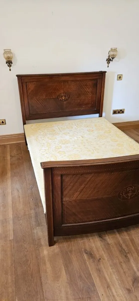 Edwardian Style Vintage Bed Circa 1930s to 1950s - Image 2