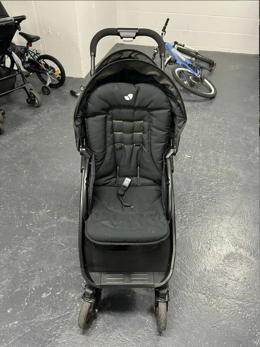 Joie Double Baby Stroller Buggy pushchair black - Image 1