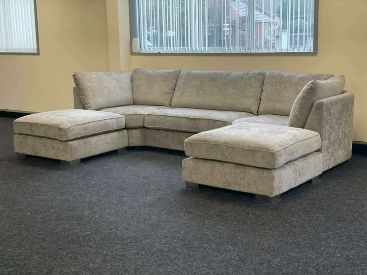 Modern U-Shape Sofa – Comfortable & Stylish – Cork - Image 2