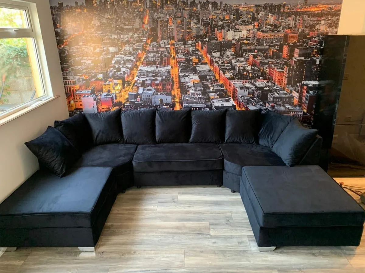 Modern U-Shape Sofa – Comfortable & Stylish – Cork - Image 3