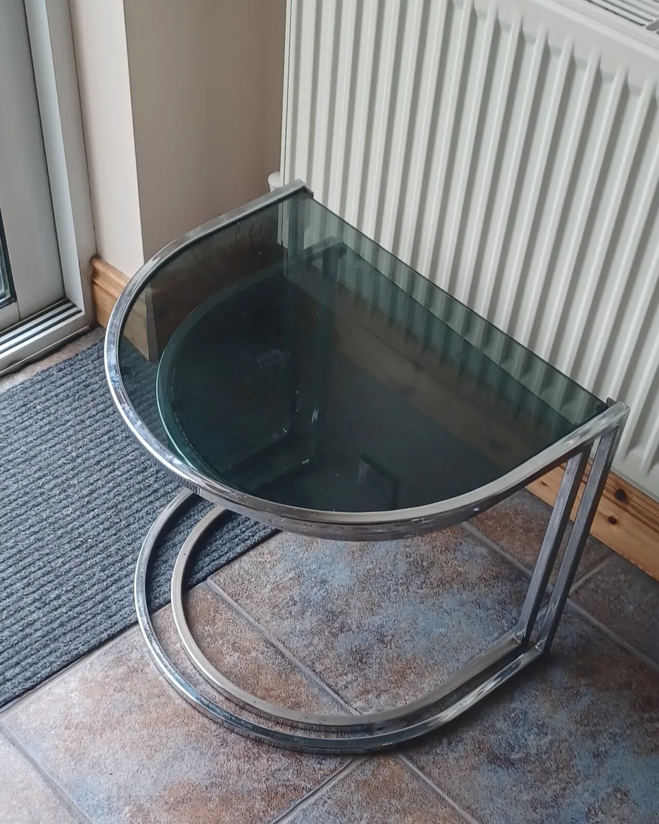 Glass tables