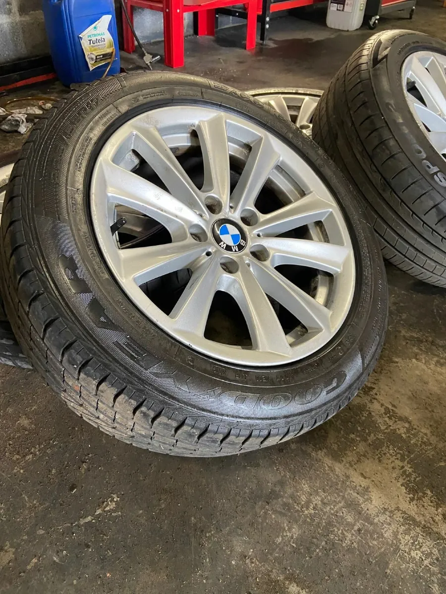 17” BMW 5 Series Alloy Wheels with Tyres - Image 1