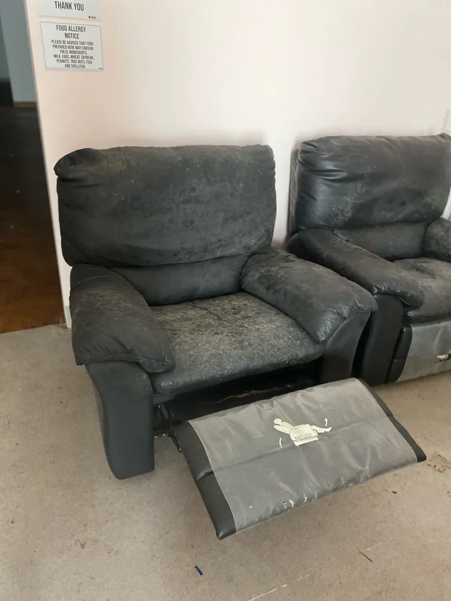 Black Arm chair - Image 2