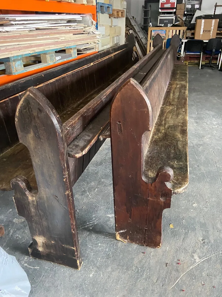 Church Pew - Extra Long - Image 2