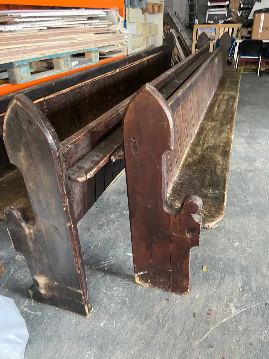 Church Pew - Extra Long - Image 3