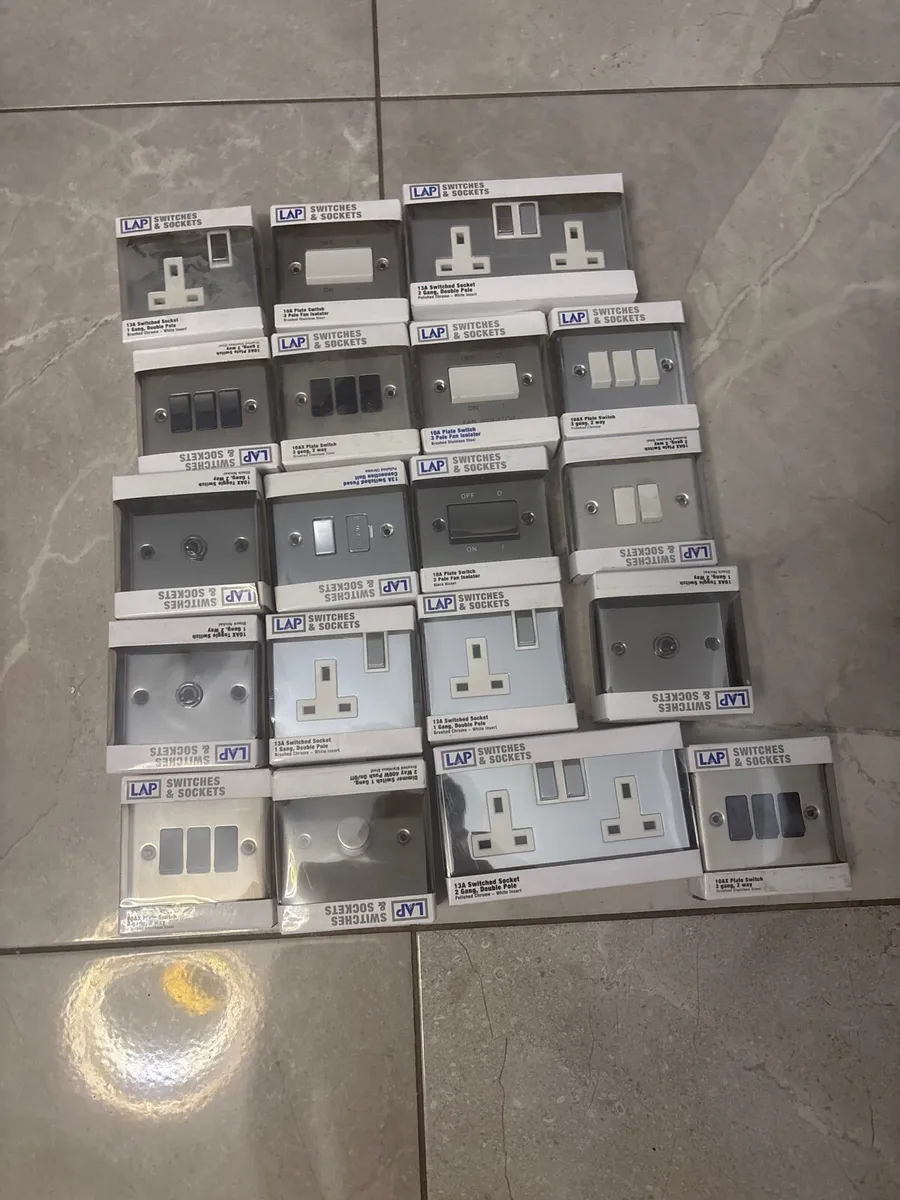 Electrical items *new* 45pieces - Image 2