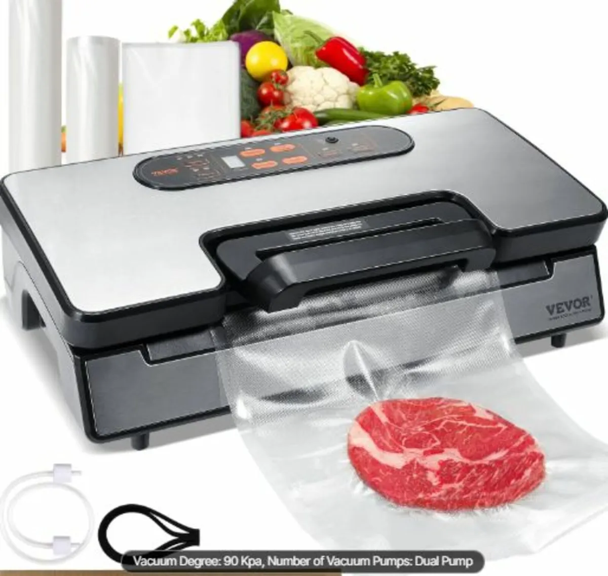 Vacuum Sealer Machine Food Preservation Storage - Image 1