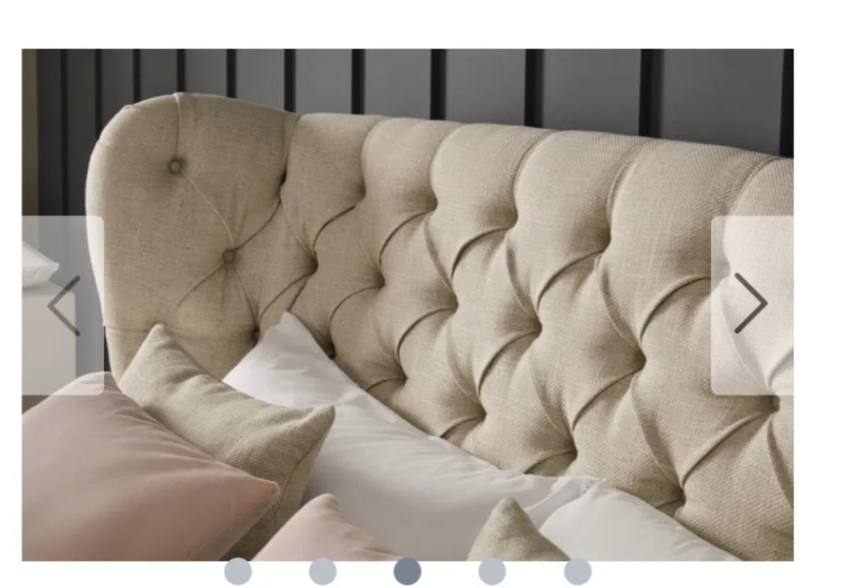 Super King bed frame & mattress - Image 3