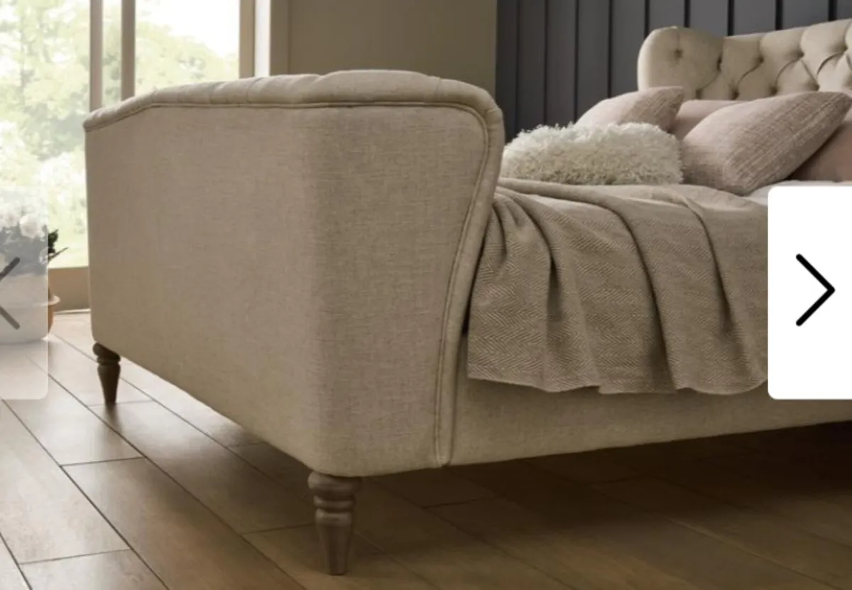 Super King bed frame & mattress - Image 4