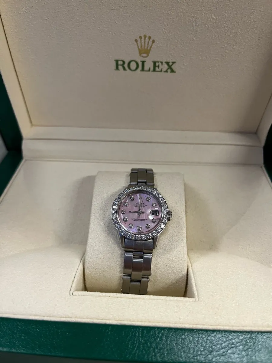 Rolex Datejust Pink Dial - Image 1
