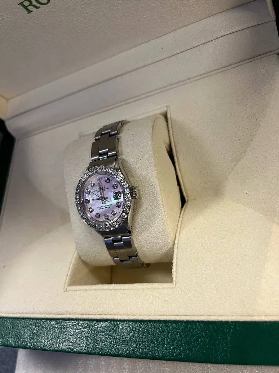 Rolex Datejust Pink Dial - Image 2