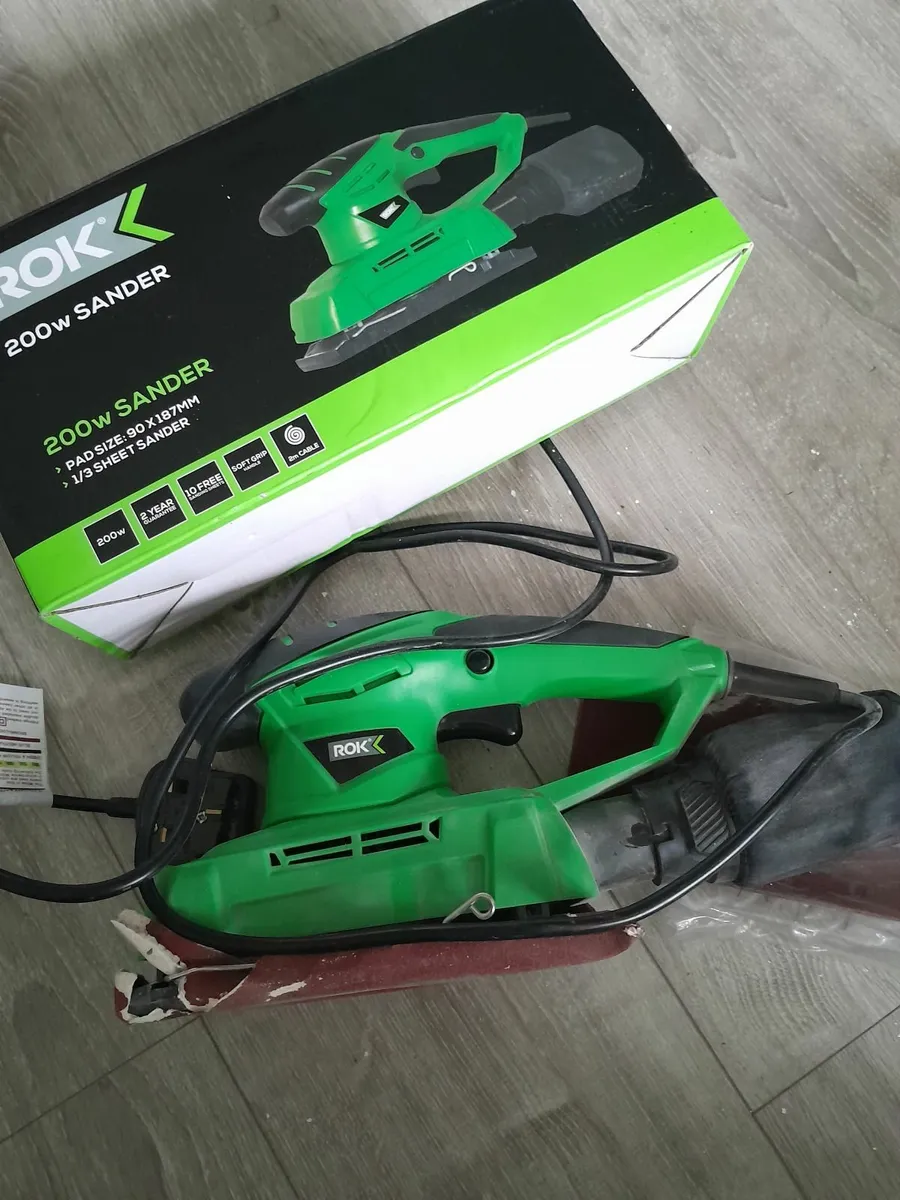 ROK 200w Sander machine - Image 1