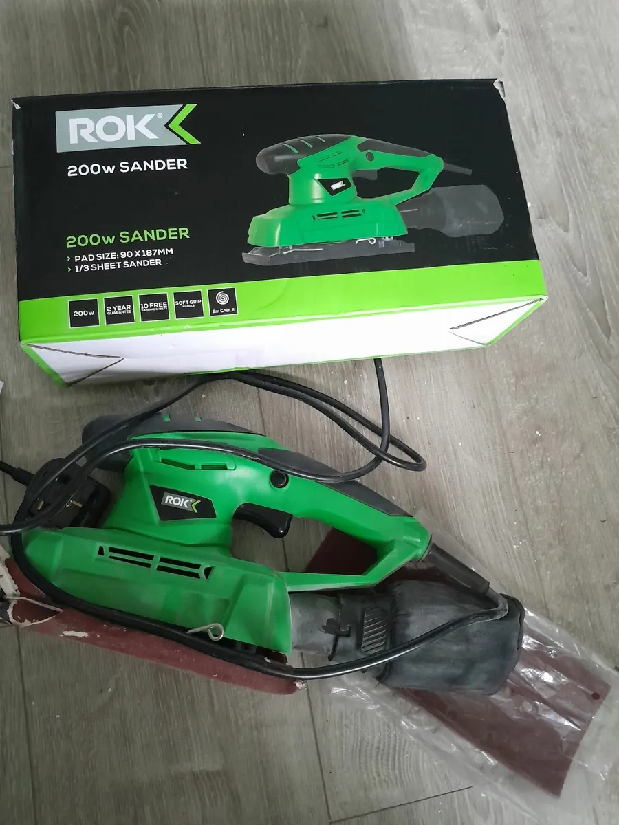 ROK 200w Sander machine - Image 2