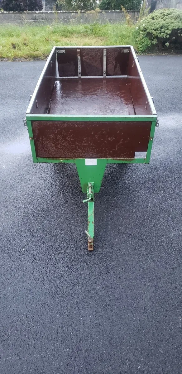 sch garden quad tipping trailer heavy duty 500kgs - Image 3