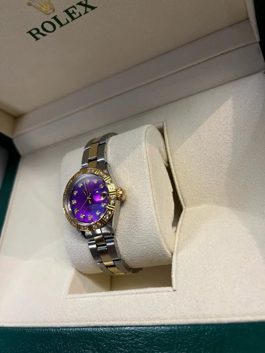 Rolex Datejust Purple Dial - Image 1