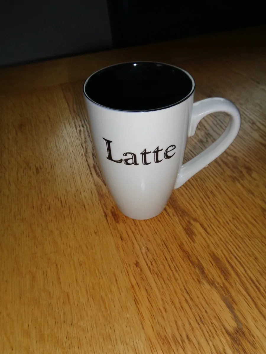 Latte Ceramic Mug for Sale - Image 1