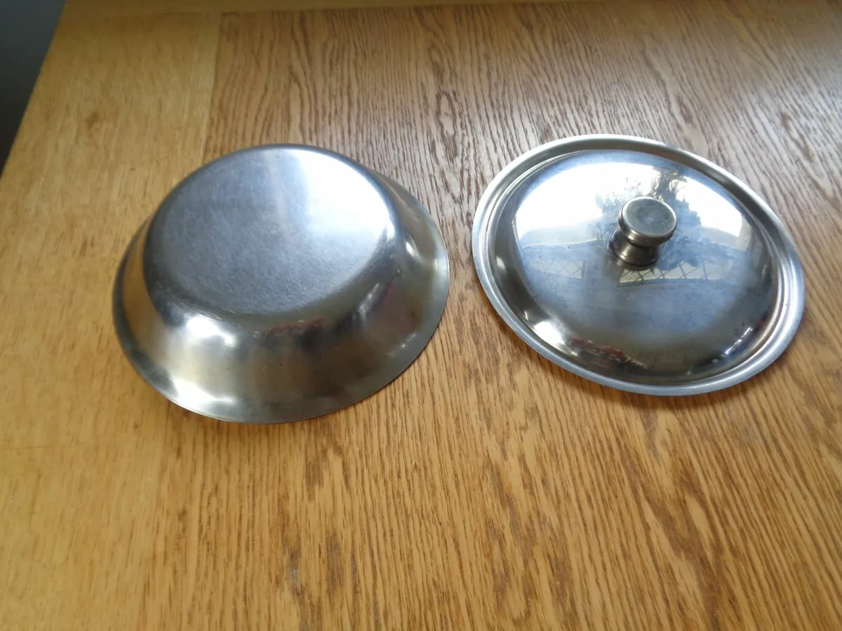 Stainless steel Bowl with Lid for Sale - Image 2
