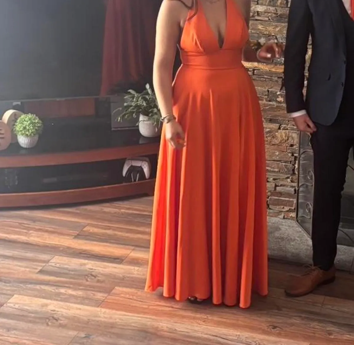 Orange Dani’s closet debs dress - Image 1